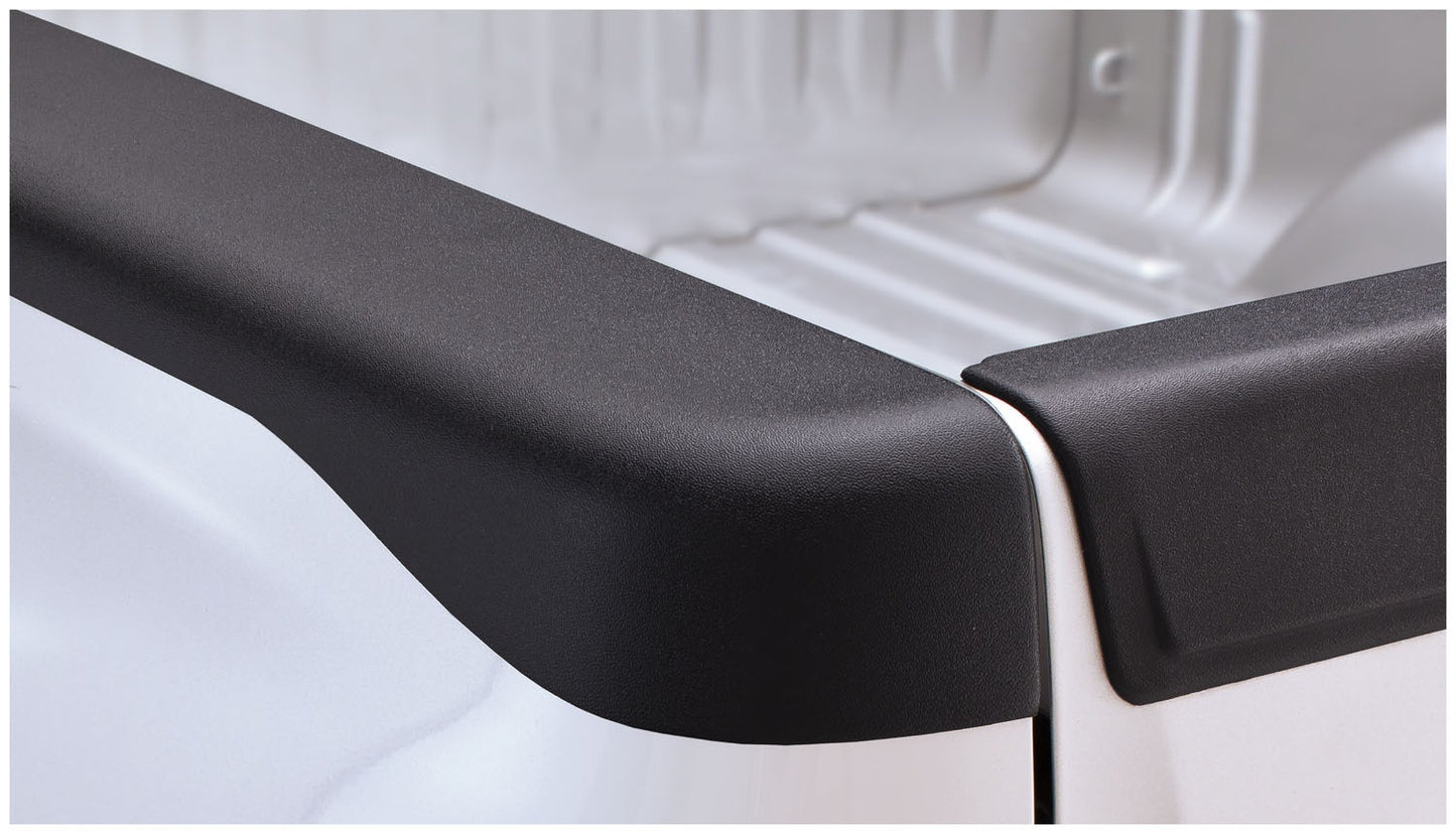 Bushwacker - 48518 - Truck Bed Side Rail Protector -  48518 Bed Rail Caps - Smoothback - P/N: 48518