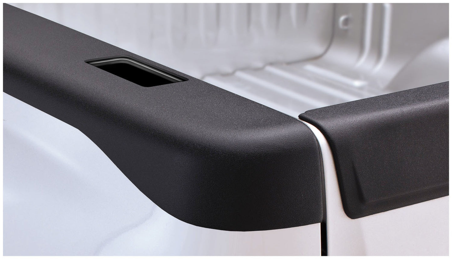 Bushwacker - 48521 - Truck Bed Side Rail Protector -  48521 Bed Rail Caps - Smoothback - P/N: 48521