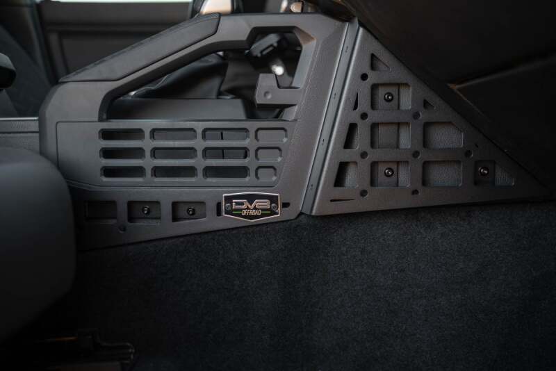 DV8 Offroad Center Console Molle Panels and Digital Device Mount for 2024-2025 Toyota Tacoma, Part Number dveCCT1-02