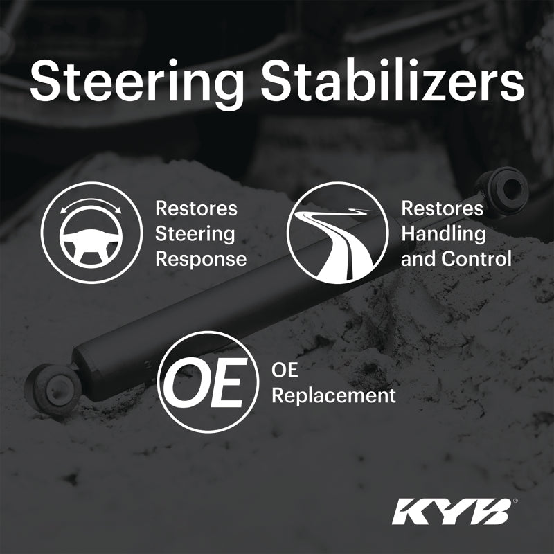 KYB SS10202 Steering Stabilizer for Ford F-250 and F-350 Super Duty 4WD
