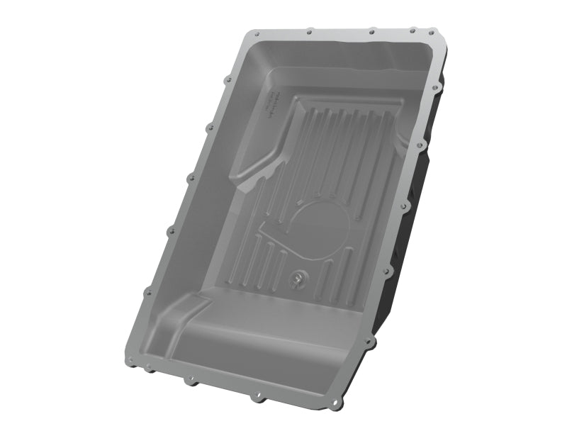 aFe POWER Pro Series Transmission Pan, Part Number 46-71330B, Black with Machined Fins for Ford 10R60 and 10R80
