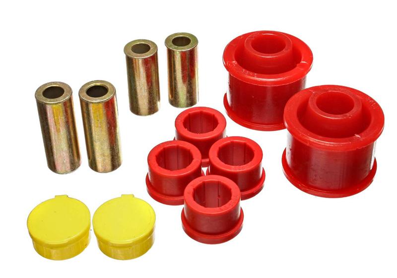 Energy Suspension - eng5.3138R - 2006-2007 Mitsubishi Eclipse FWD Red Front Control Arm Bushing Set