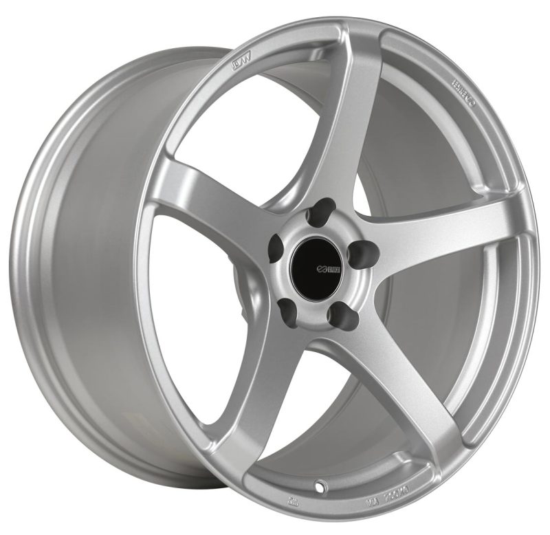 Enkei enk476-895-8045SP Kojin Matte Silver 18x9.5 Wheel