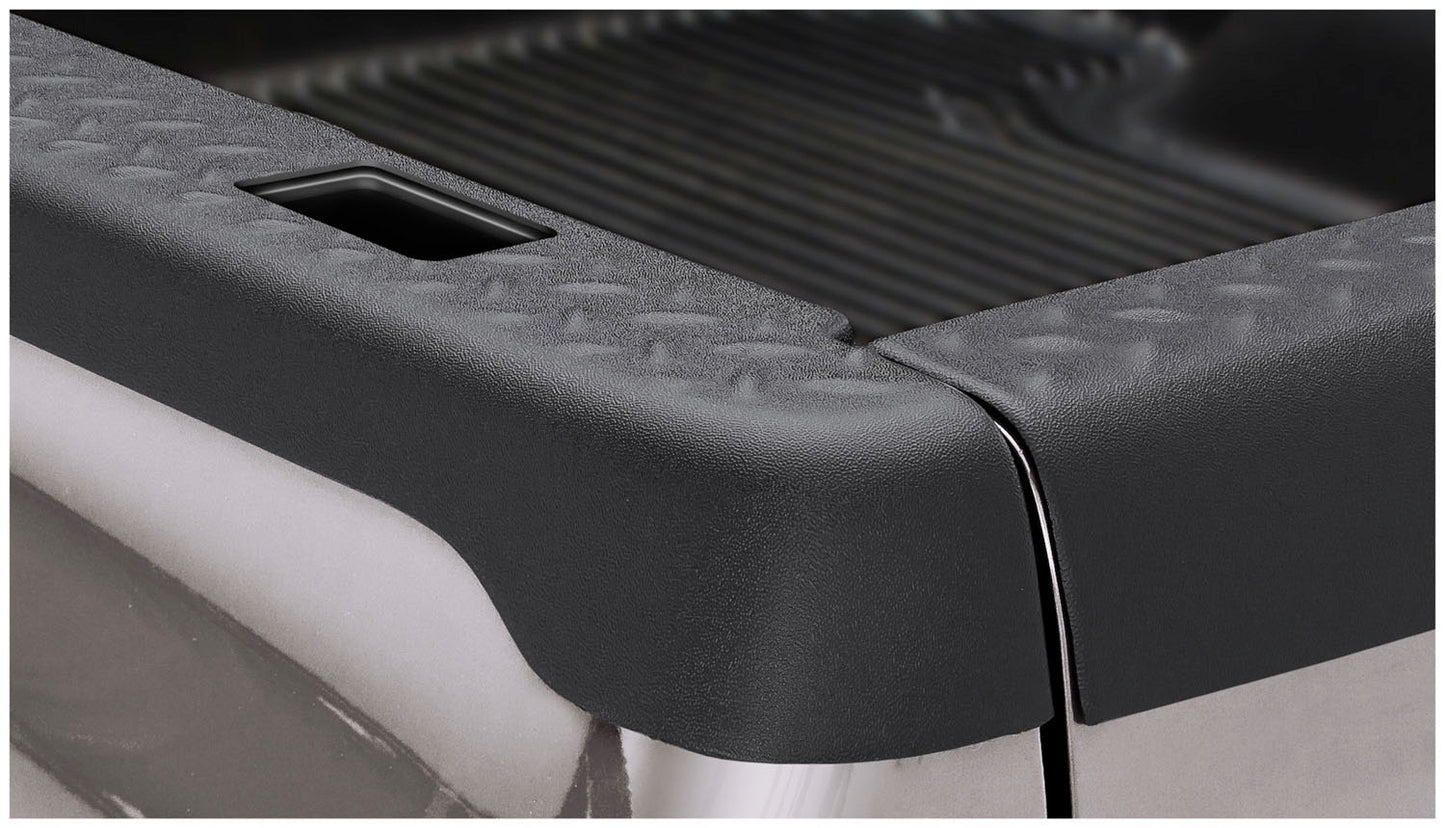 Bushwacker - 49503 - Truck Bed Side Rail Protector -  49503 Bed Rail Caps - Diamondback - P/N: 49503