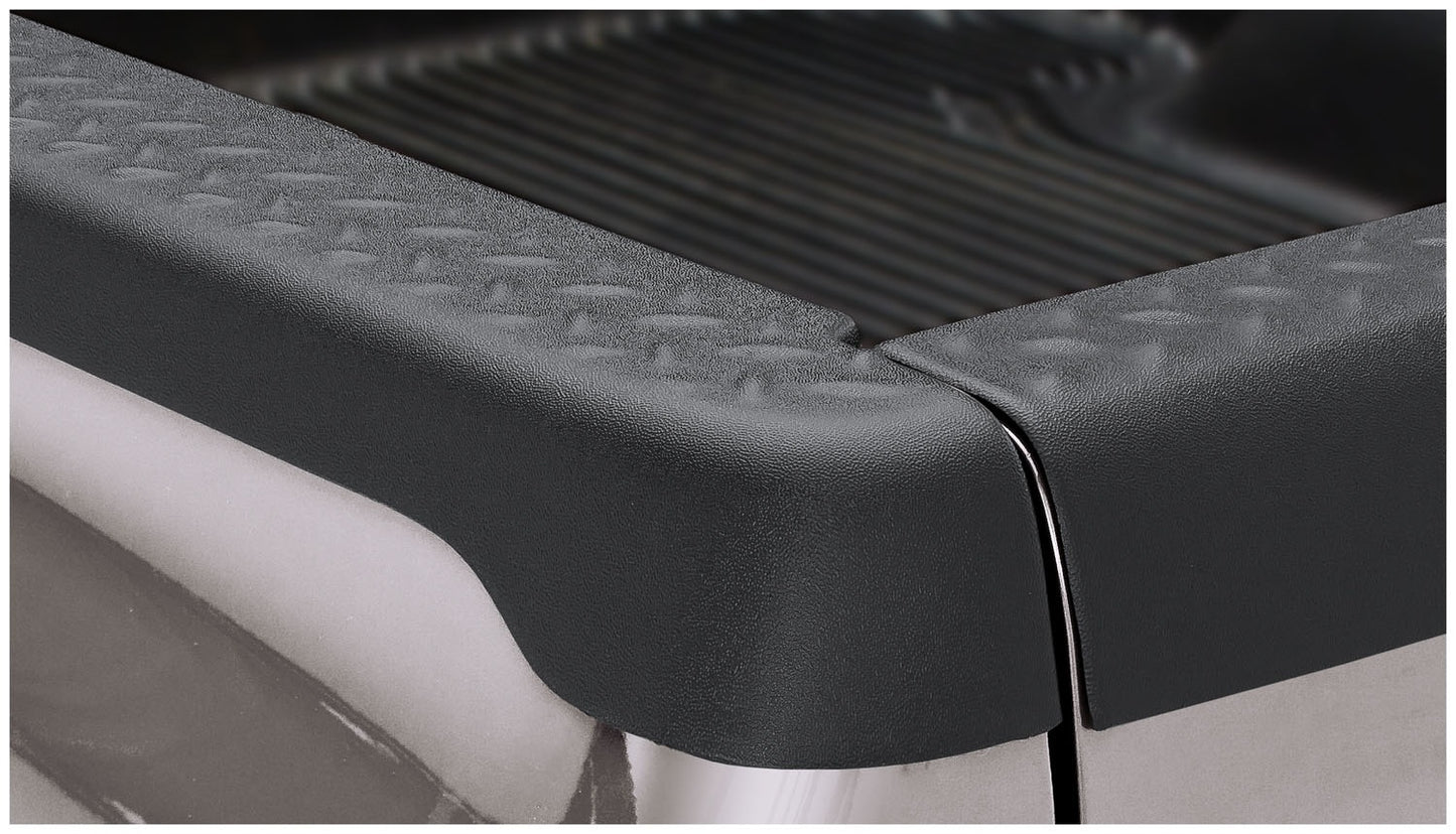 Bushwacker - 49504 - Truck Bed Side Rail Protector -  49504 Bed Rail Caps - Diamondback - P/N: 49504