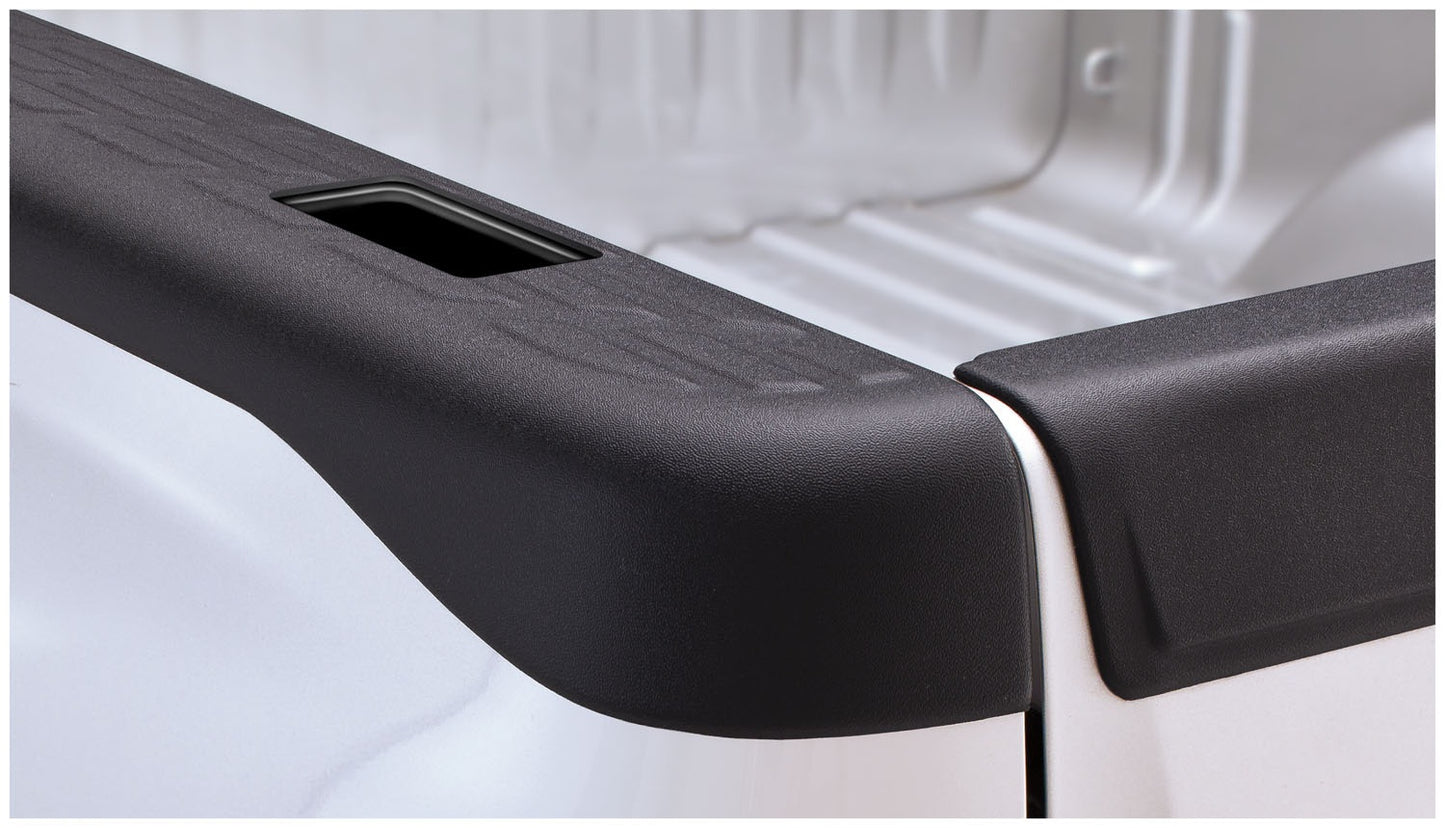 Bushwacker - 49520 - Truck Bed Side Rail Protector -  49520 Bed Rail Caps - OE Style - P/N: 49520