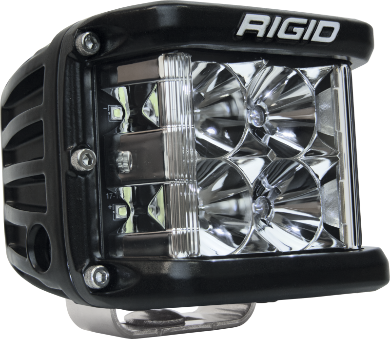Rigid Industries D-SS Flood Single LED Pod Light with Black Housing, Part RIG261113