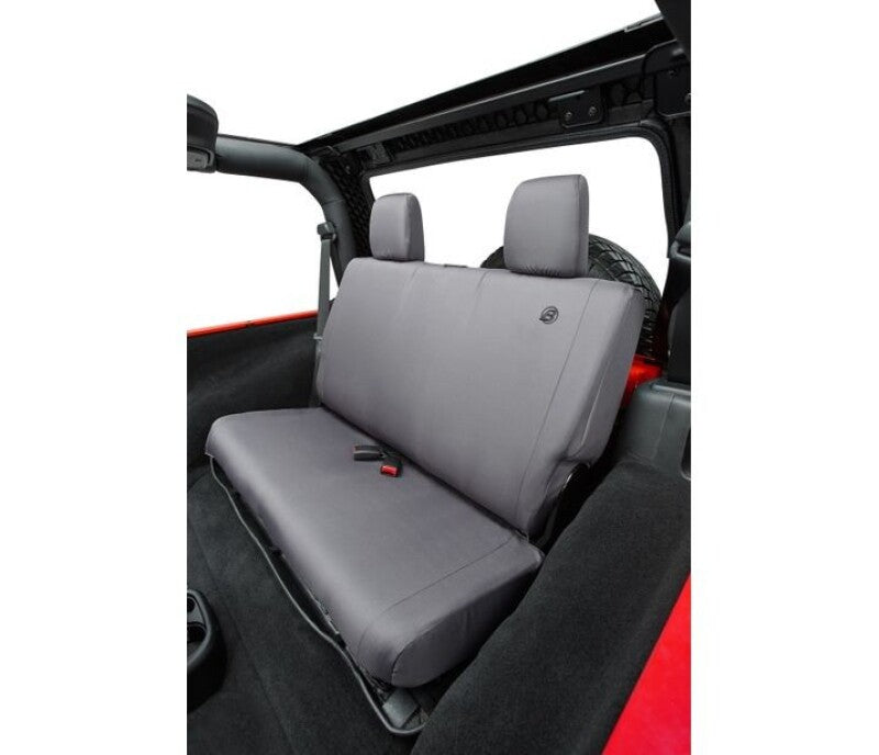 Bestop 07-18 Jeep Wrangler JK 2-Door Rear Seat Covers in Charcoal