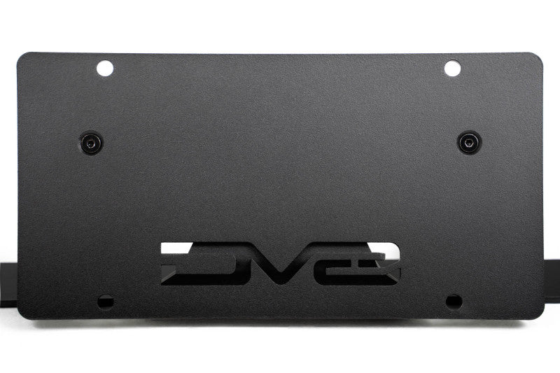 DV8 Offroad dveLPBR-05 Slanted Front License Plate Mount for 2021-2025 Ford Bronco Capable Steel Bumper