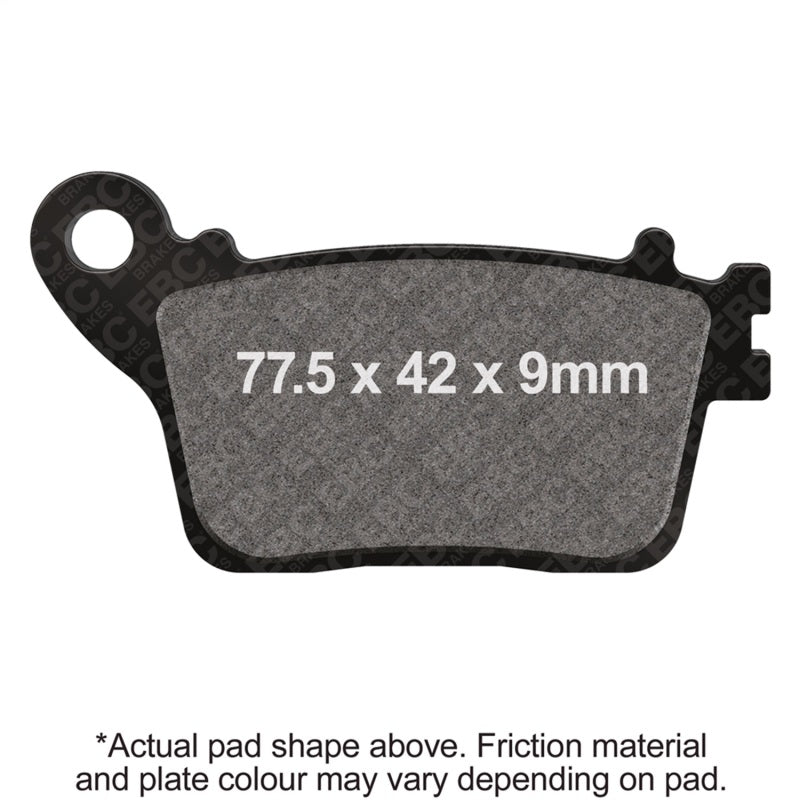 EBC Powersports FA436HH Double-H Sintered Brake Pads for Select Honda CBR Models