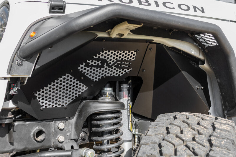 DV8 Offroad Front Inner Fenders for 2007-2018 Jeep Wrangler JK - Pair