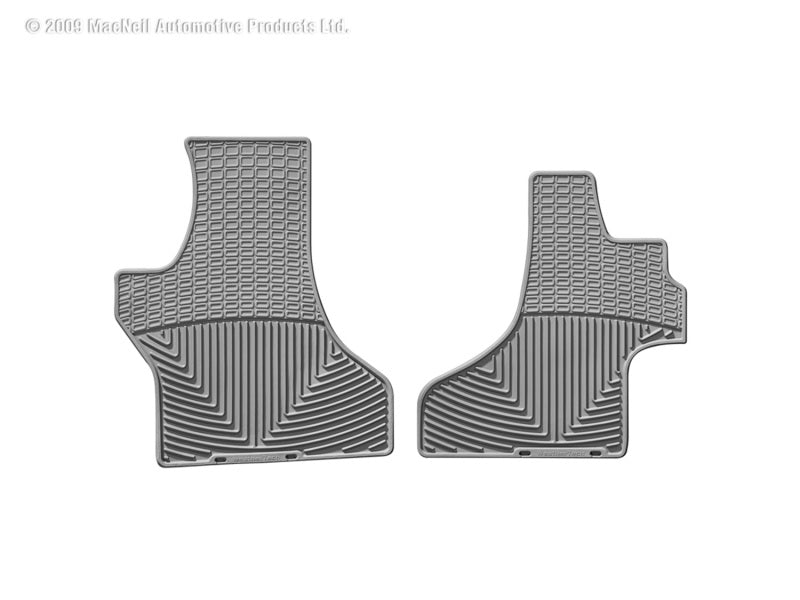 WT Rubber Mats - Front - Grey