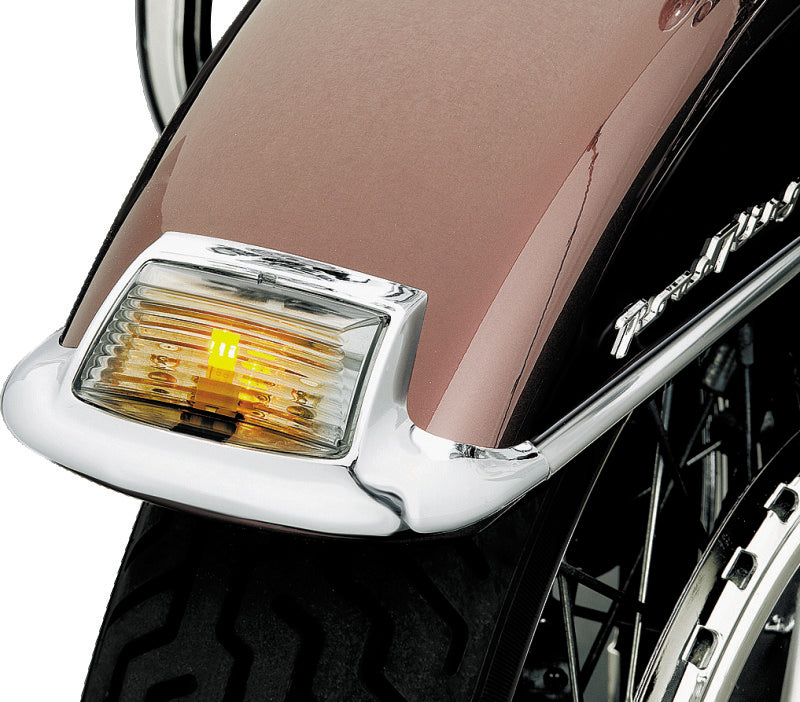 Kuryakyn Front Smoke Fender Tip Lens with LED - Part 4824