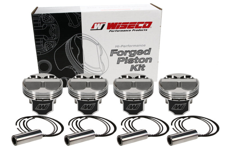 Wiseco Acura 4v Domed +8cc STRUTTED 86.0MM Piston Shelf Stock Kit