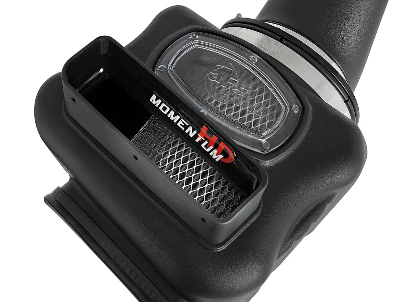 aFe Momentum HD Pro DRY S Cold Air Intake System for 2017–2019 GM Diesel Trucks with 6.6L V8 L5P, Part Number 51-74008
