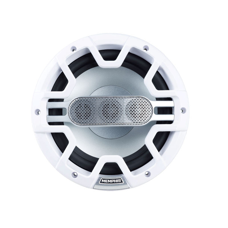 Memphis - MM804 - MARINE 8" 2-WAY SPKR B&W GRILLES WITH RGB LED