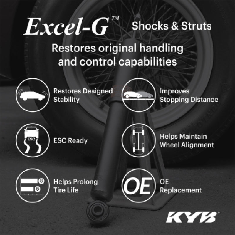 KYB Excel-G Rear Shock Absorber for 2018-2020 Nissan Leaf – Part Number KYB3438020