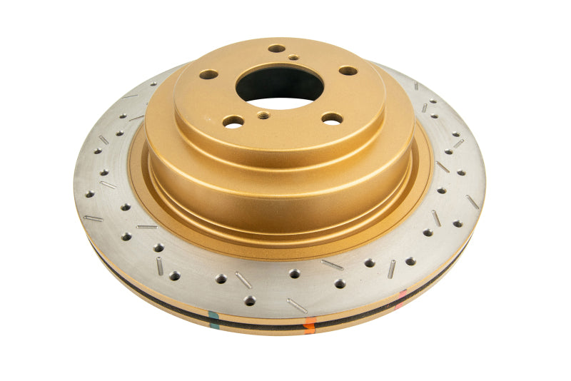DBA DBA4653XS 4000 Series XS Rear Drilled and Slotted Brake Rotor for Subaru Legacy and WRX