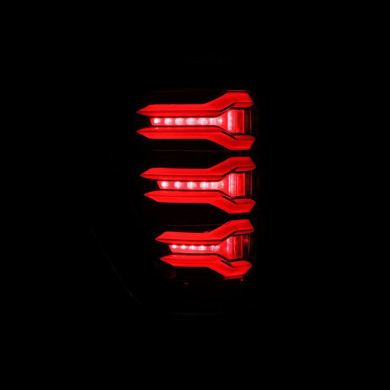 AlphaRex 21-22 Ford F150 LUXX LED Projector Headlights - Alpha-Black