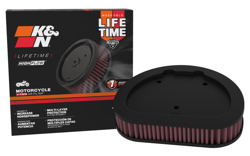 K&N Engineering Replacement High-Flow Air Filter knnHD-1508 for Harley-Davidson Motorcycles