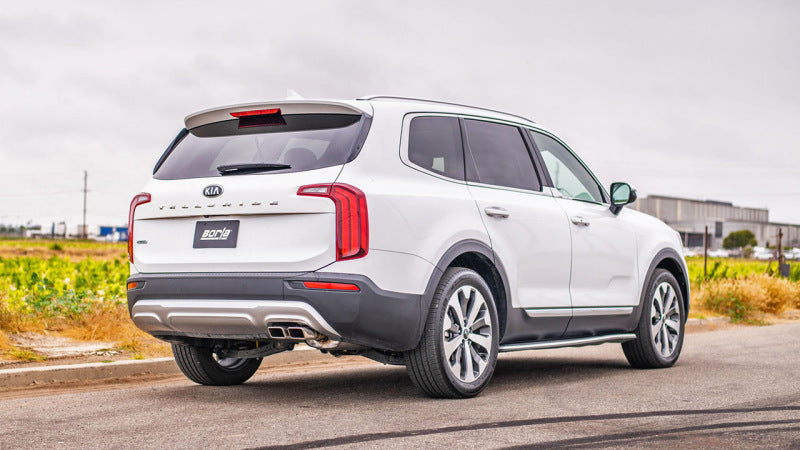 Borla 11979 S-Type Axle-Back Exhaust System for Hyundai Palisade and Kia Telluride 3.8L V6