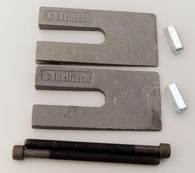 Belltech 4977 4-Degree Pinion Shim Set for 2.5- to 3-Inch Leaf Springs