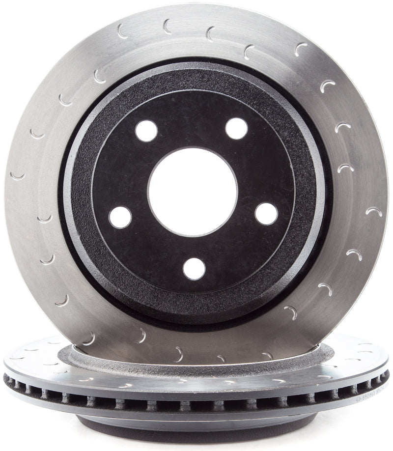 Alcon Rear Right Brake Rotor for Jeep Wrangler JK, Part Number alcALADIV3430X1023C24R