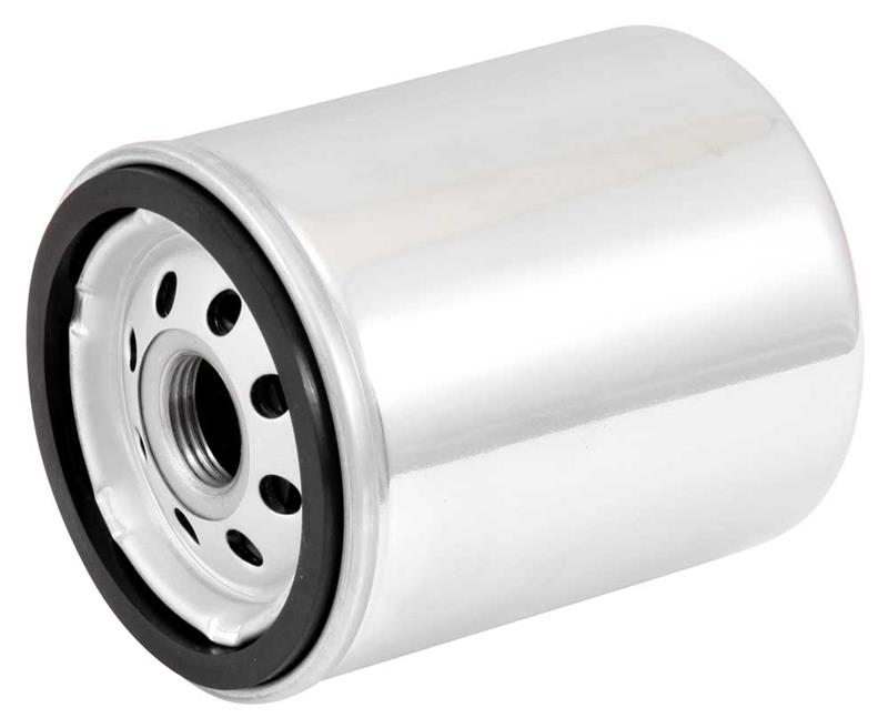 K&N Engineering KN-174C Performance Chrome Oil Filter for Harley-Davidson VRSC