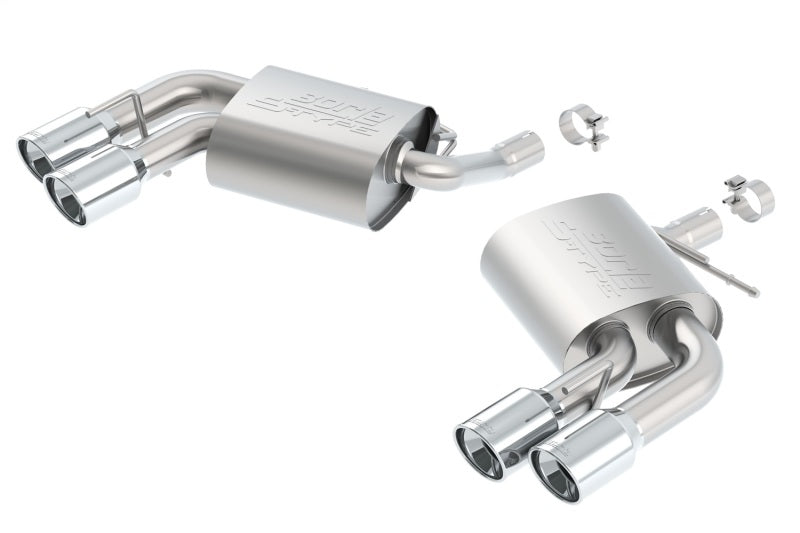 Borla 11926 S-Type Axle-Back Exhaust System for 2016-2024 Chevrolet Camaro 3.6L V6