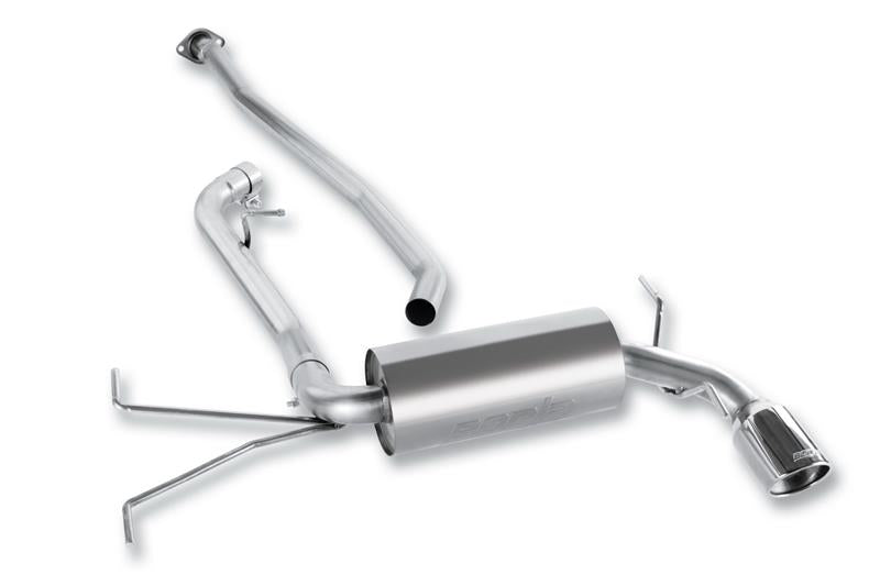 Borla S-Type Cat-Back Exhaust System, Part Number 140325, for 2008–2011 Subaru Impreza 2.5L Hatchback