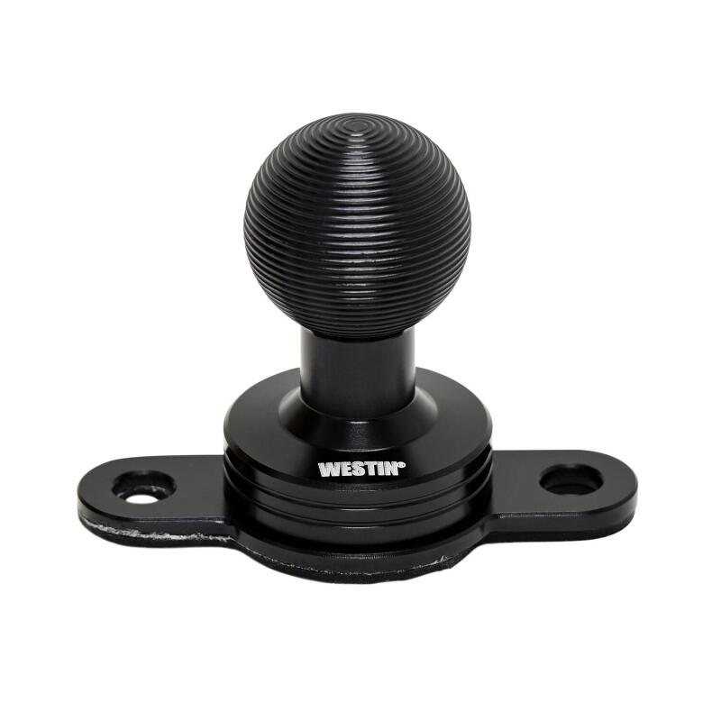 Westin Adventure Mount Accessory - 2 Hole 20mm/Ball Mount for Secure Device Installation