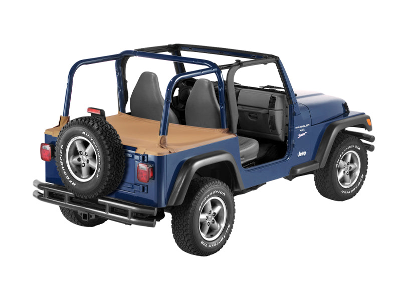 Bestop 97-02 Jeep Wrangler TJ Duster Deck Cover (Spice, Factory Soft Top)