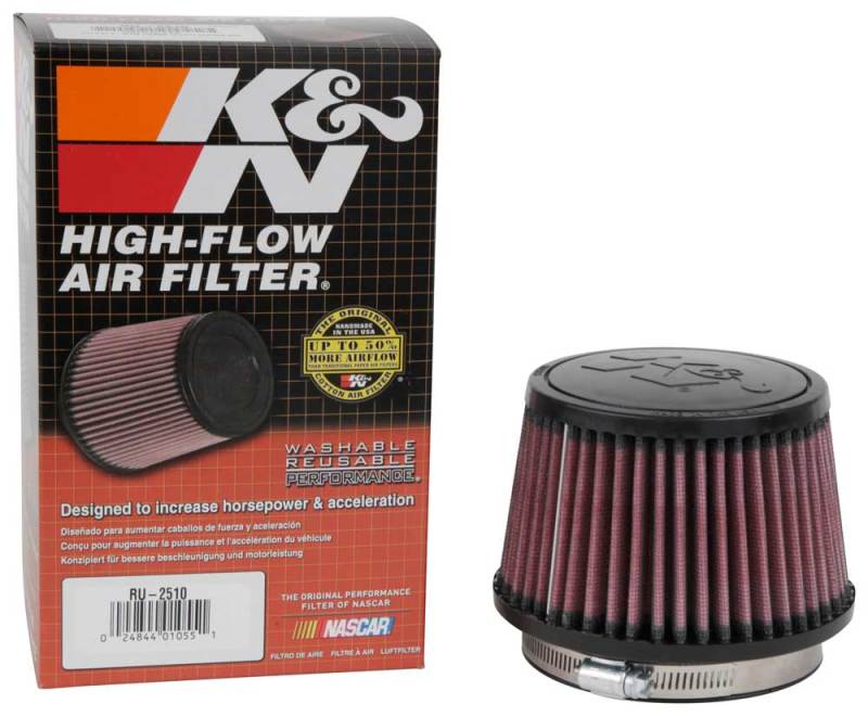 K&N Engineering RU-2510 Universal 4-Inch Air Filter