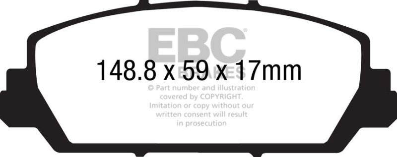 EBC Ultimax2 Brake Pad Sets