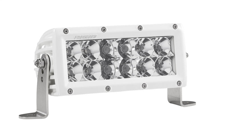 Rigid Industries E-Series PRO 6-Inch LED Light Bar, White Combo Beam, Part 806313
