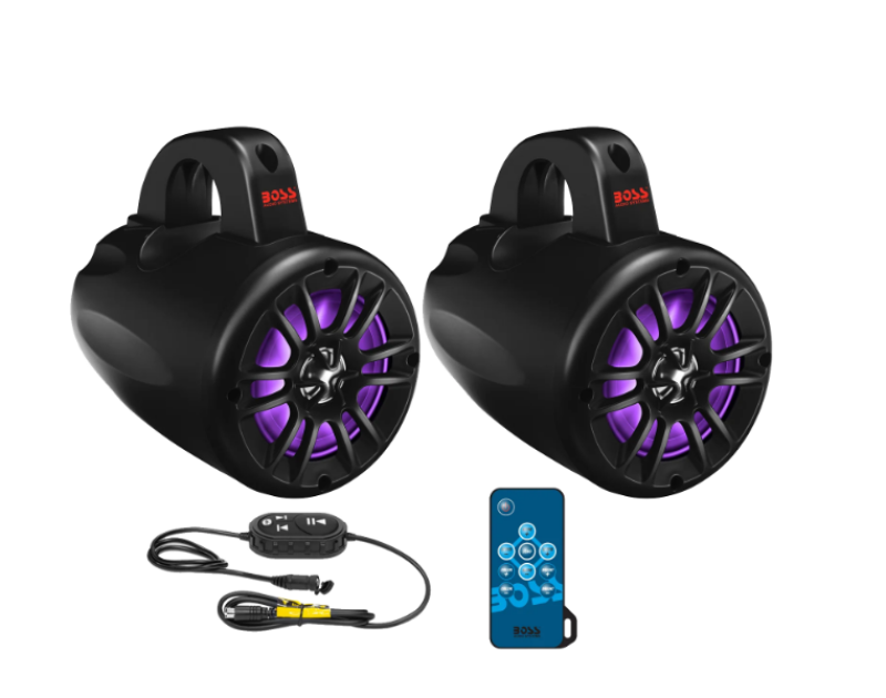 BOSS Audio Systems ATV 4in Amplified Bluetooth Waketower IPX5 Speakers - View 1