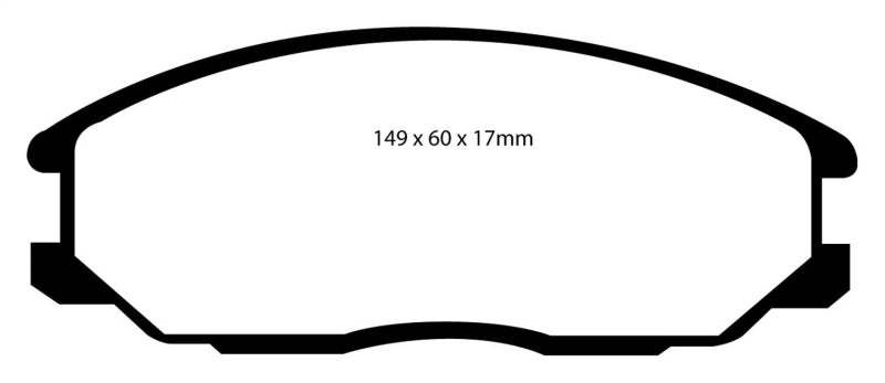 EBC Yellowstuff Brake Pad Sets