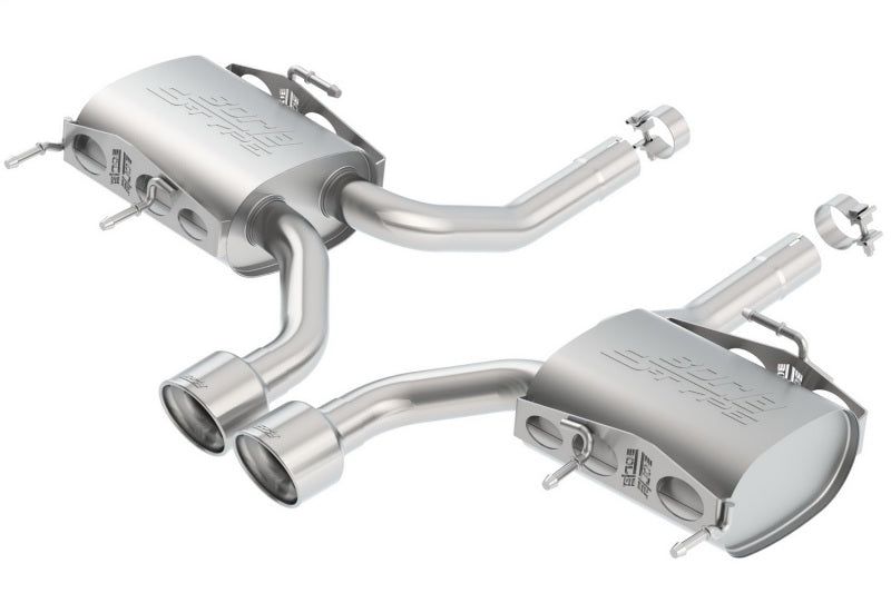 Borla 11823 S-Type Axle-Back Exhaust System for 2001-2015 Cadillac CTS-V Coupe 6.2L V8