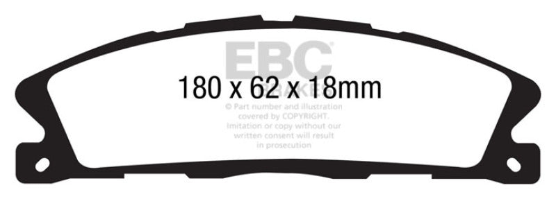 EBC Greenstuff Brake Pad Sets