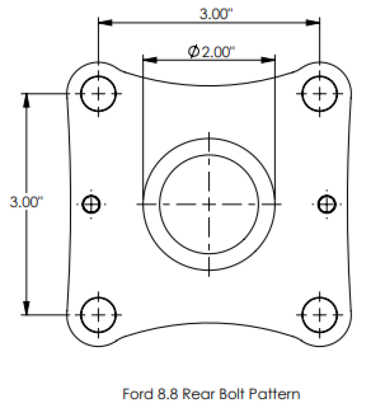 Driveshaft Shop DSS610502 2015–2024 Ford F-150 4WD Regular Cab Short Bed 4-Inch Aluminum Driveshaft