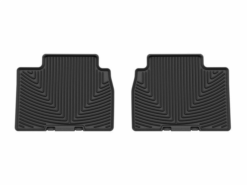 WeatherTech 25-25 Toyota Camry Rear All-Weather Floor Mats - Black (Part Number: wetW688)