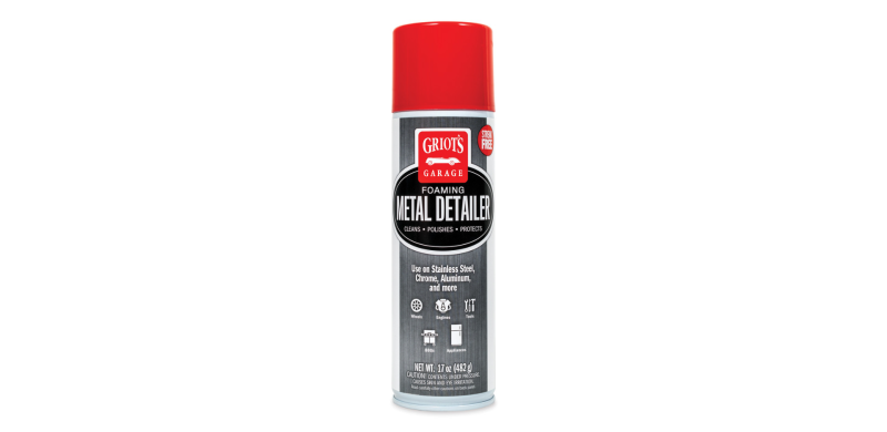 Griots Garage Foaming Metal Detailer - 17oz - Case of 12