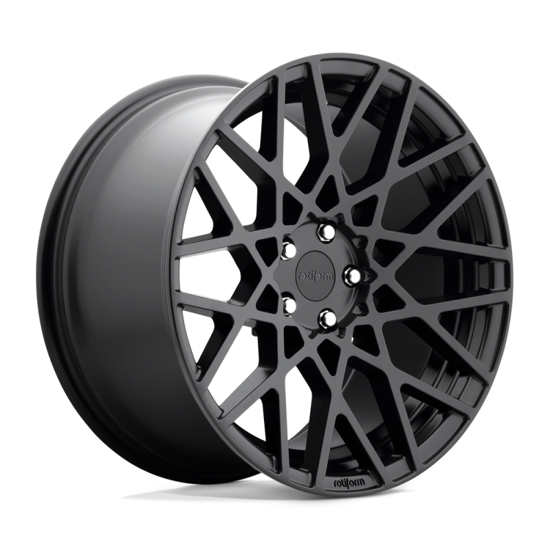 Rotiform -  R112 BLQ Wheel 19x8.5 5x112 35 Offset - Matte Black - R1121985F8+35