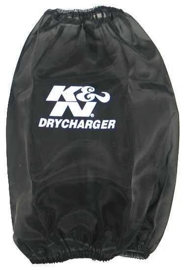 K&N Engineering RC-5046DK Round Tapered Drycharger Air Filter Wrap, Black