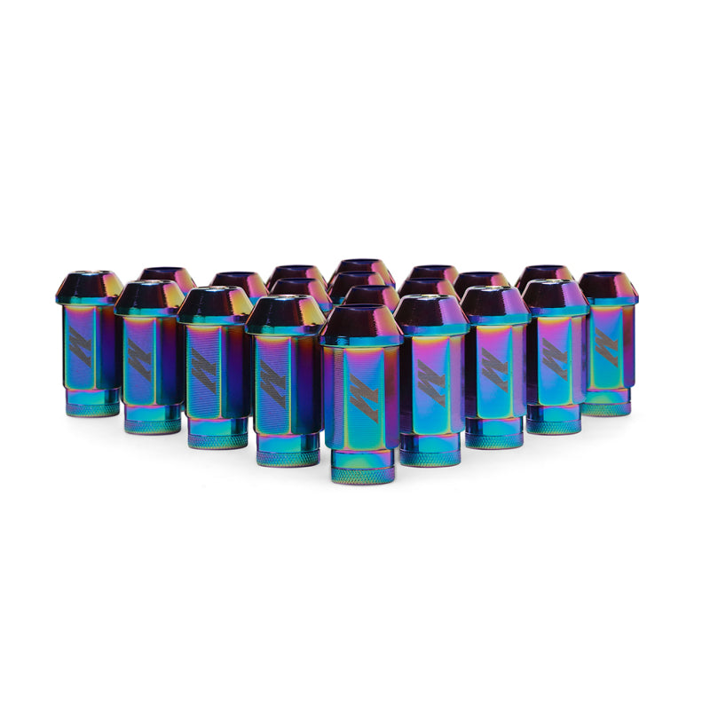 Mishimoto Aluminum Locking Lug Nuts M12 x 1.5 - Neo Chrome