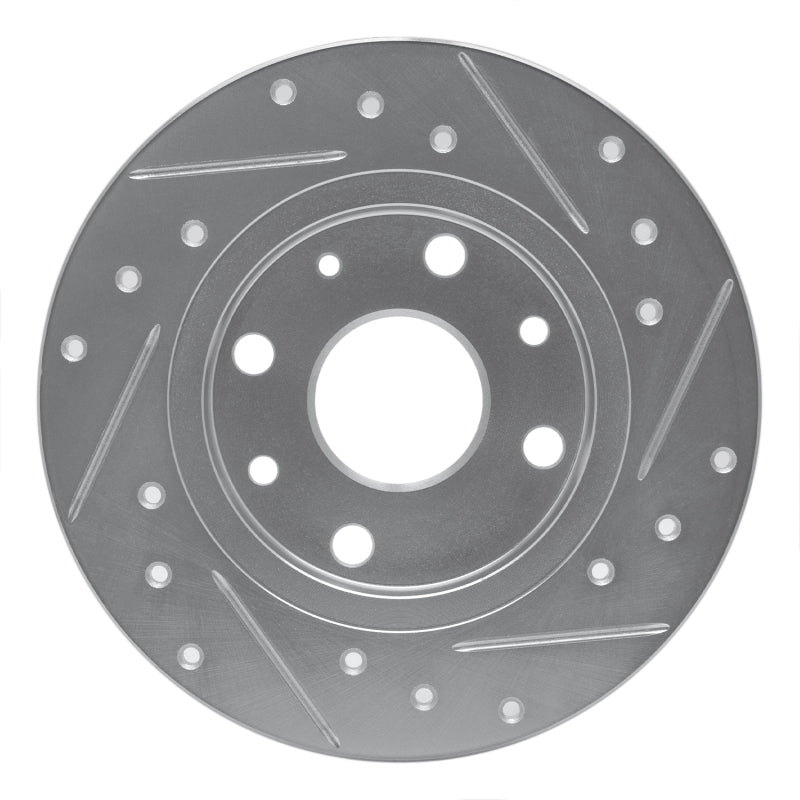 R1 Concepts RNC631-80023L Rear Left Drilled and Slotted Brake Rotor for 1990-1993 Mazda Miata