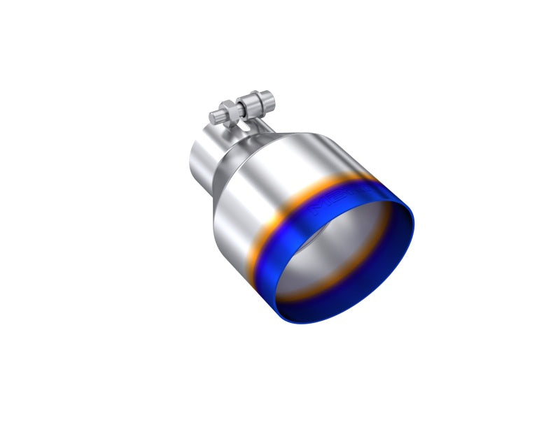 MBRP T5191BE Armor Pro Burnt End Exhaust Tip, 2.5-Inch Inlet, 4.5-Inch Outlet