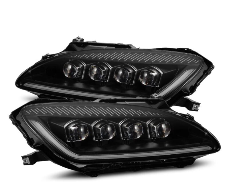 AlphaRex NOVA-Series Projector LED Headlights for 2000-2009 Honda S2000 - Black, ARX880273