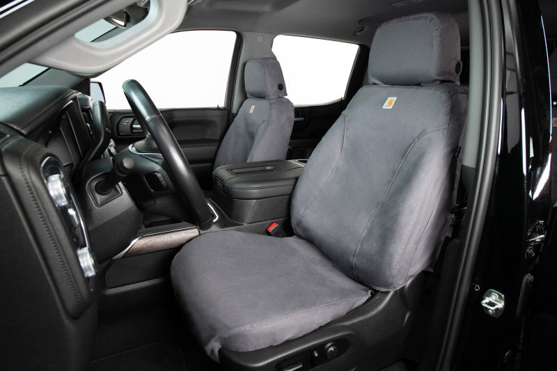 Covercraft Carhartt SeatSaver Custom Seat Cover for Toyota Tacoma 2024-2025 - Gravel