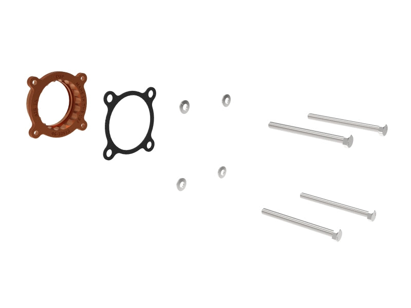 aFe Silver Bullet Throttle Body Spacer Kit 46-38013 for 2022-2024 Toyota GR86 and Subaru BRZ 2.4L H4